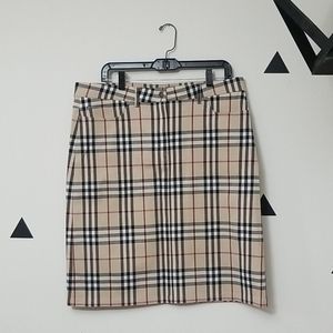 Burberry skirt